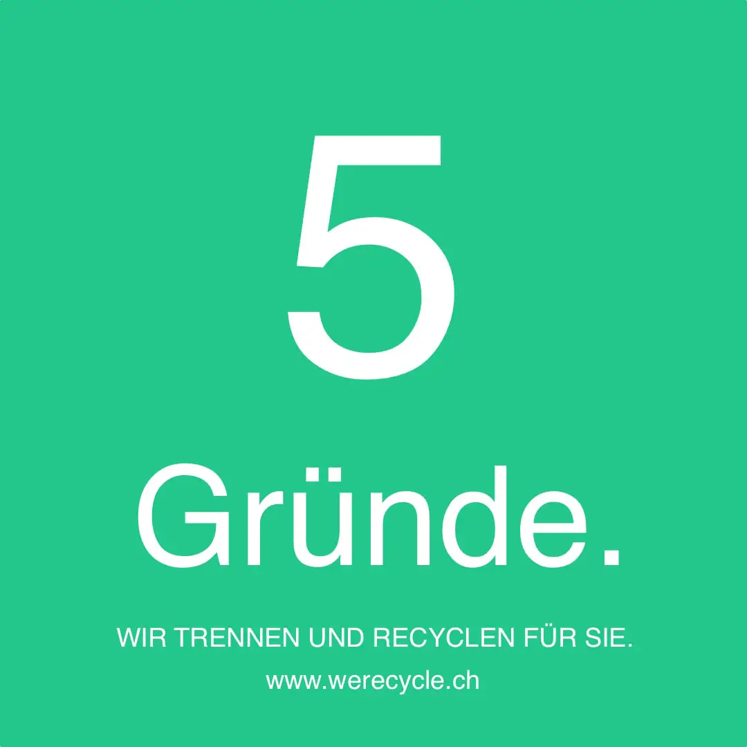 Read more about the article 5 Gründe warum Du ein WeRecycle Abo brauchst