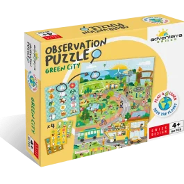 Observation Puzzle Green City