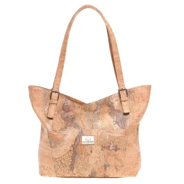 Schultertasche / Shopper Kork