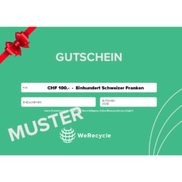 Geschenkgutschein CHF 100.-