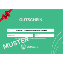 Geschenkgutschein CHF 20.-