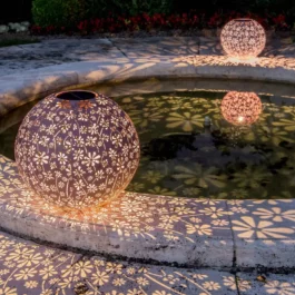 LED Laterne Solar Antic Ball