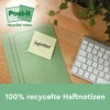Post-it Notizzettel aus Recyclingpapier – Bild 2