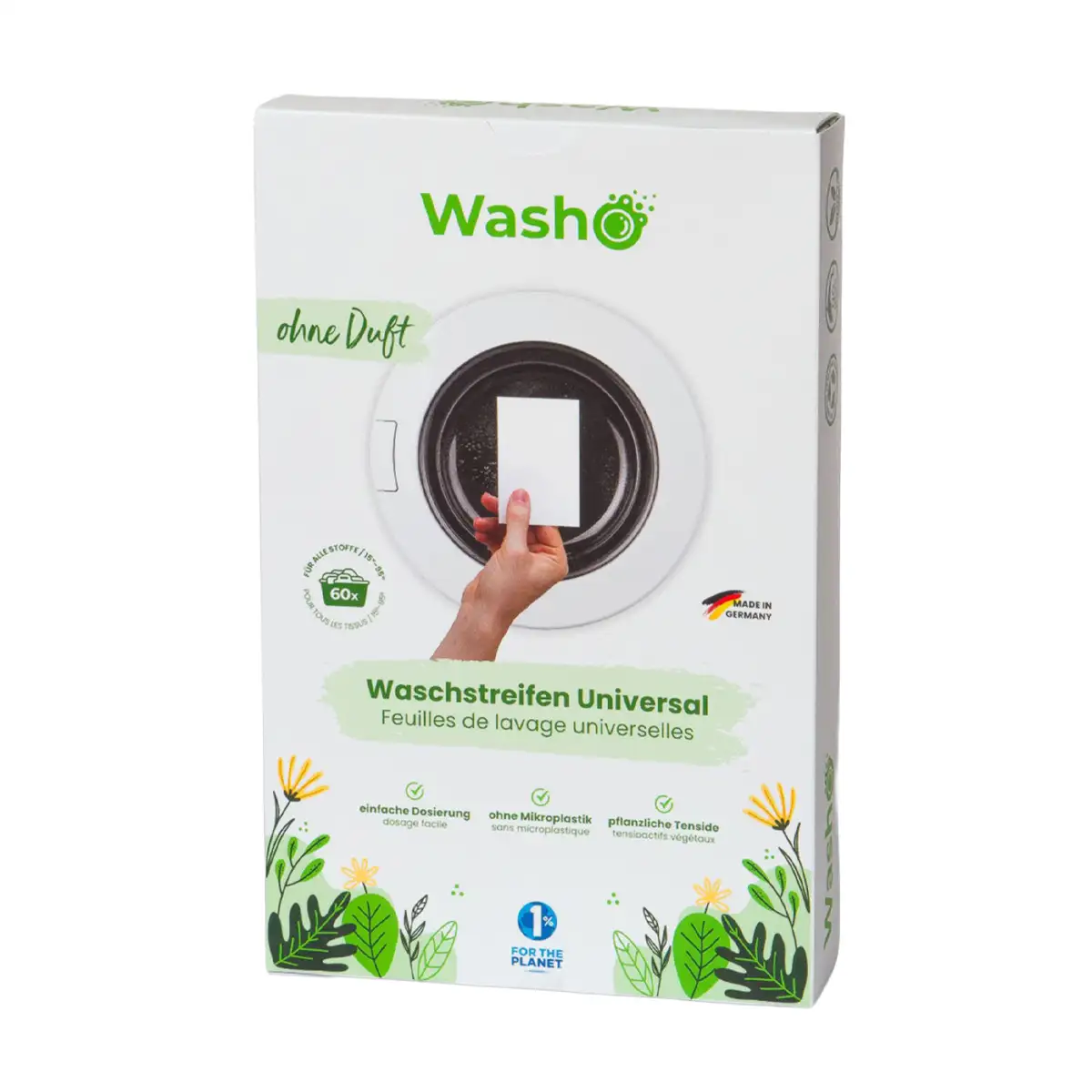 Washo Waschstreifen ohne Duft