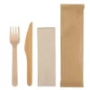Holz Besteck Set