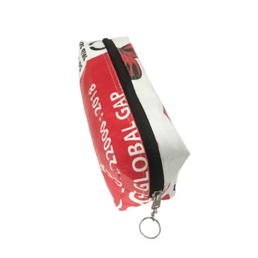 Upcycling Schreibzeug-Etui - Fisch Rot – Bild 3