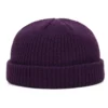 Unisex Beanie Folded Ribbed – Bild 7