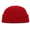 Unisex Beanie Folded Ribbed – Bild 4