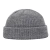 Unisex Beanie Folded Ribbed