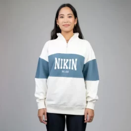 NIKIN TreeSweater Quarter Zip Colorblock Women