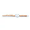 Quarz Armbanduhr Unisex Silber – Bild 2