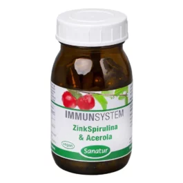 Sanatur ZinkSpirulina & Acerola, 90 Tabletten