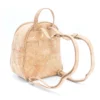 Damen Rucksack Kork mit Gold Muster - Image 3
