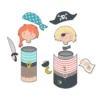 EcoCreate Kinder Bastelset Pirates - Image 5