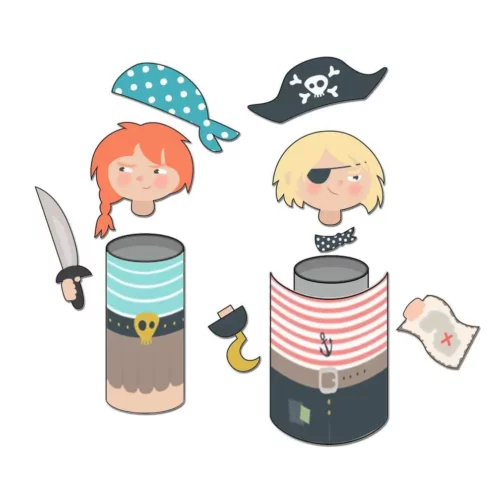 EcoCreate Kinder Bastelset Pirates – Bild 5