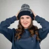 NIKIN Beanie Knitted Norwegian Pom Pom - Image 4