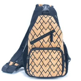 Schultertasche & Rucksack Kork Geometric