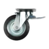 Lenkrolle 200 mm mit Bremse für Stahlcontainer