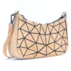 Baguette Tasche Kork Geometric - Image 2
