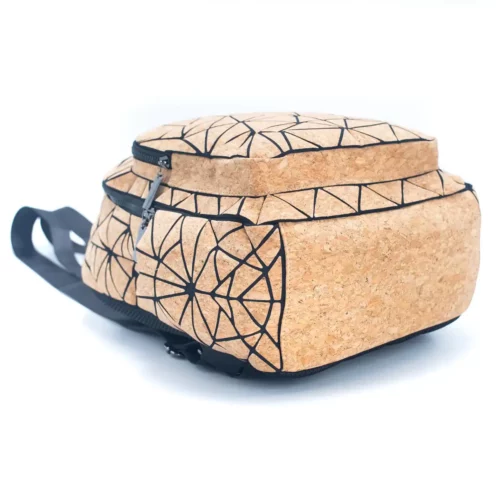 Rucksack Kork Geometric – Bild 3