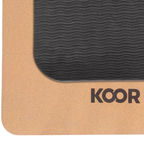 KOOR Yogamatte Kork Mandala – Bild 3