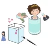 EcoCreate Kinder Bastelset Princess – Bild 5