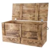 Holztruhe Vintage Kiefer 85 x 40 cm - Image 10