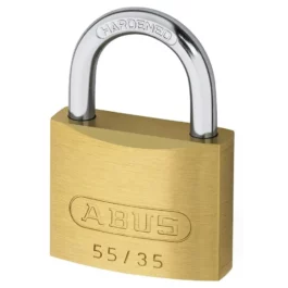 Abus Vorhängeschloss 55/35 Gold Messing