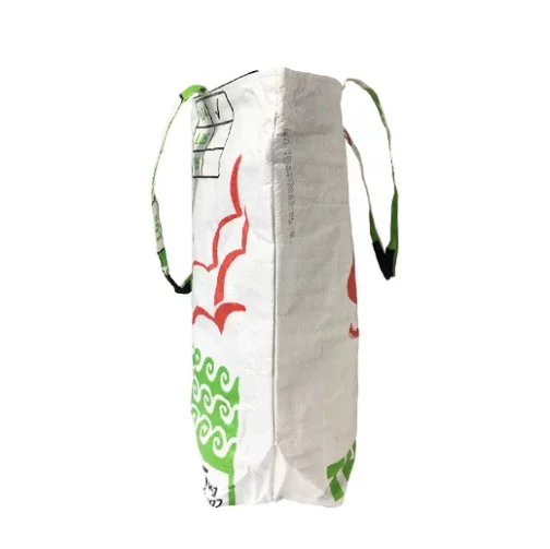 Upcycling Shopper XL - Fisch grün - Image 3