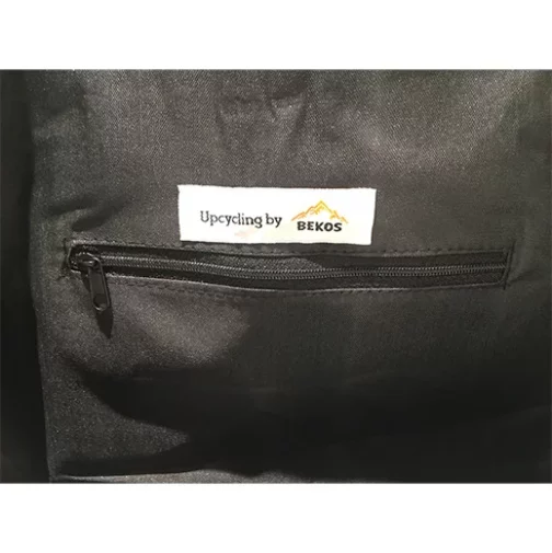 Upcycling Shopper XL - Fisch grün - Image 6