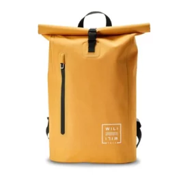 Roll Top Backpack Light Sunset Yellow