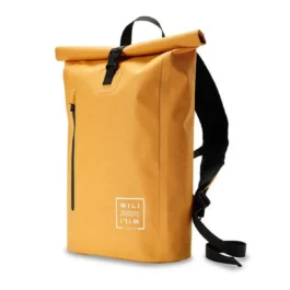 Roll Top Backpack Light Sunset Yellow