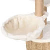 Katzen Kratzbaum Sisal Seegras, 126 cm - Image 5