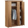 Kleiderschrank Kiefernholz Panama, 118 cm – Bild 4
