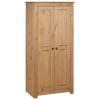 Kleiderschrank Kiefernholz Panama, 80 cm
