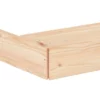 Sandkasten Achteck mit Sitzen Kiefer – Bild 6