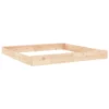 Sandkasten quadratisch mit Sitzen Kiefer