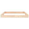 Sandkasten quadratisch mit Sitzen Kiefer – Bild 3