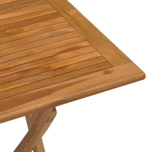 Klappbarer Garten-Esstisch Massivholz – Bild 5