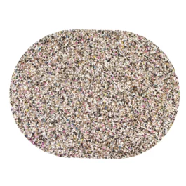 Tischset BEACH CLEAN oval aus Meeresplastik