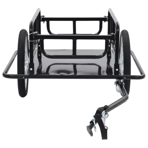 Velo Transportanhänger Stahl schwarz – Bild 3