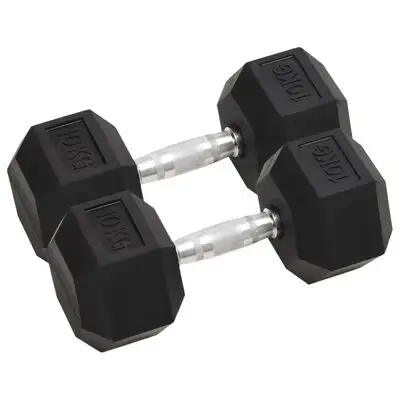 Kurzhanteln Gusseisen / Stahl 2 x 10 kg