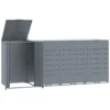 Containerbox Karo Edelstahl grau – Bild 3
