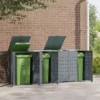Containerbox Karo Edelstahl grau – Bild 7