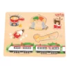 Spielba Holz Puzzle Schweiz mit Griffen