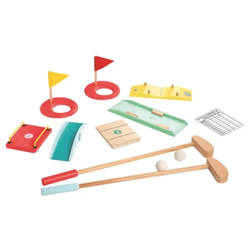 Spielba Golf-Set Holz mit 9 Teilen