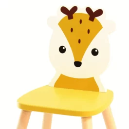 Spielba Kinder Holzstuhl Reh
