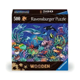WOODEN Puzzle Unten im Meer
