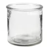 Kerzenhalter Glas zylindrisch, 6 Stk