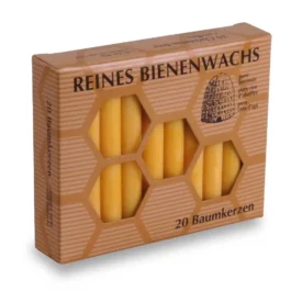 Baumkerzen Bienenwachs 20 Stk.